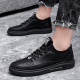 Wexleyjesus  Men's Casual Shoes Rubber Sole Sports Casual Breathable Youth Trend Comfortable Outdoor Leisure Shoes Men Fashion Sneakers