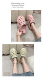 Slippers Casual Women's Shoes With Platform Shale Female Beach Pantofle Cover Toe Low Slides Luxury Sabot 2022 Flat Rome PU Fash