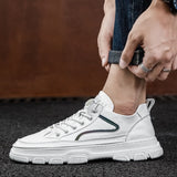 Wexleyjesus New Fashion Sneakers Tide Product Casual Men Shoes Mid-top Comfortabel Work Shoes Wear-Resisting Lace Up Walking Sneakers