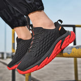 Sping Mesh Men Free Running Shoes Men Breathbale Sneakers High Quality Jogging Shoes Wear-resistant No-slip Walking Sports Shoes