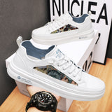 Wexleyjesus Summer Breathable Men Shoes Fashion Mixed Colors Skateboarding Shoes Trend Comfortable Casual Sneakers Mens Small White Shoes