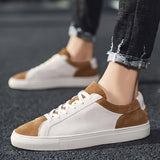 Popular Men Casual Shoes Leather Fashion Men Shoes Top Quality Walking Shoes For Mens Comfortable Casual Sneakers For Man