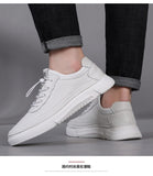 Wexleyjesus New Mens Shoes Low Top Comfortable Small White Shoes Fashion Concise Skateboarding Shoes Convenient Mens Casual Sneakers