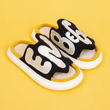 Mo Dou 2022 New Four Season Linen Slippers Women Men Unisex Open Toe Letter Embroidery Vamp Cool Outdoor Soft Hemp Cotton Shoes