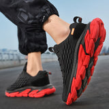 Sping Mesh Men Free Running Shoes Men Breathbale Sneakers High Quality Jogging Shoes Wear-resistant No-slip Walking Sports Shoes