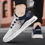 Wexleyjesus Men Walking Running Shoes Casual Lightweight Sneakers Athletic Sports Shoes Breathable Fashion Sneakers