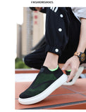 Wexleyjesus  New Couples Shoes Breathable Men Casual Loafers Fashion Concise Woman Flats Shoes Low Top Convenient Skateboarding Shoes