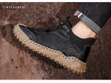 Wexleyjesus New Spring Autumn Shoes Men Footwear Soft Mens Casual Shoes Flat Non-slip Fashion Brand Male Footwear A4911