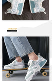 New Style 2022 Denim Canvas Sneakers Men Platform Skateboard Shoes Streetwear Hip Hop Teenager Zapatos Hombre Tenis