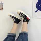 Wexleyjesus Men Spring PLAY Black CDG 1970s All cool star High/Low top Unisex women Skateboarding Shoes sapato feminino zapatos de mujer