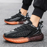 Wexleyjesus Men Running Shoes Lace-up Men's Sport Shoes Lightweight Comfortable Breathable Walking Sneakers Summer Breathable Men's Shoes