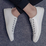 Wexleyjesus Men Shoes Casual Leather Luxury Men Sneakers White Shoes British Designer Men's Shoes