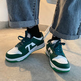 Harajuku Zapatillas Mujer 2022 Spring Patchwork Streetwear Cool Gilrs Sneakers Fashion Green Casual Sports Woman Vulcanize Shoes