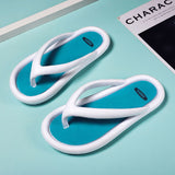 Wexleyjesus  Fashion Flip Flops men Indoor Slippers Summer 2022 Female Designer Flat Shoes Woman Lightweight Soft Bathroom Slippers