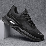 Wexleyjesus New Fashion Sneakers Men Spring Autumen Male Footwear Thick Sole Mens Casual Shoes Breathable Mesh Sneakers Black Grey A4752