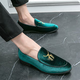 Wexleyjesus New Men Casual Slip On Shoes Brand Fashion Black Green Driving Shoes For Men Top Quality Casual Man Loafers Lazy Shoes Mens