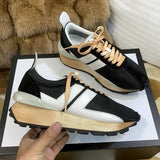 New Fashion Brand Designer Women Sports Shoes Comfortable Platform Heightening Casual Shoes Breathable Running Sneakers Tenis