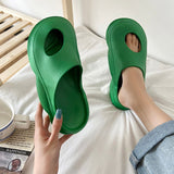 Beach Shoes Big Size Womens Slippers Outdoor Slides Cover Toe Med Sabot Flat Fabric PU Rome Rubber Shoes Woman 2022 Slippers For