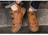 Wexleyjesus New Spring Autumn Shoes Men Footwear Soft Mens Casual Shoes Flat Non-slip Fashion Brand Male Footwear A4911