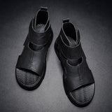 Wexleyjesus Outdoor Men Roman SandalsSummer Classic Men's Sandals Soft Sandals Comfortable Shoes Genuine Leather Sandals Soft High Quality