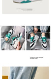 New Style 2022 Denim Canvas Sneakers Men Platform Skateboard Shoes Streetwear Hip Hop Teenager Zapatos Hombre Tenis