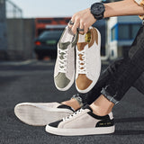 Popular Men Casual Shoes Leather Fashion Men Shoes Top Quality Walking Shoes For Mens Comfortable Casual Sneakers For Man