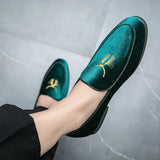 Wexleyjesus New Men Casual Slip On Shoes Brand Fashion Black Green Driving Shoes For Men Top Quality Casual Man Loafers Lazy Shoes Mens