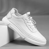 Wexleyjesus New Mens Shoes Low Top Comfortable Small White Shoes Fashion Concise Skateboarding Shoes Convenient Mens Casual Sneakers