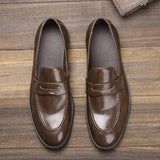 Wexleyjesus Man loafers Brand Slip-On Comfortable 2023 New Arrival Shoes Men Leather #KD801