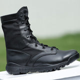 Professional Army Combat Boots For Men Brand Fashion Military Man Shoes Anti-Slip Combat Boots Male Black Tactical Training Boot