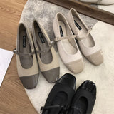 Wexleyjesus  Women Flats New Brand Top Quality Flat Shoes Casual Outdoor Shoes Ballet Flat Fashion Mix Color Round Toe Loafers