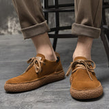 Wexleyjesus New Casual Shoes Men Suede Leather Casual Sneakers Mens Good Quality Walking Shoes Man Fashion Youth Casual Shoe