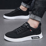 Wexleyjesus New Fashion Footwear Mens Canvas Shoes Soft Cloth Mens Casual Shoes Brand Young Men Cool Street Shoes Black Grey A4622