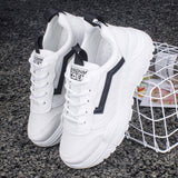 Wexleyjesus Casual Shoes Women Chunky Sneakers Fashion Dad Shoes For Women Spring Autumn White Black Shoes Chunky Sneaker Vulcanize Shoes