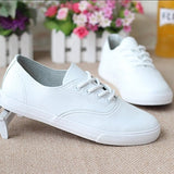 Women White Sneakers  Spring Summer PU Leather Casual Flat Shoes Black Sneakers For Woman Non-Slip Shoes Comfortable Sneaker
