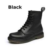 Men Boots 2021 Spring Ankle Boots Shoes Winter Genuine Leather Shoes Man Punk Casual Riding Equestr Botas Hombre Plus Size 46