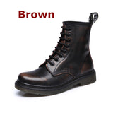 Men Boots 2021 Spring Ankle Boots Shoes Winter Genuine Leather Shoes Man Punk Casual Riding Equestr Botas Hombre Plus Size 46