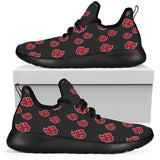 Anime Akatsuki Pattern Men's Sneakers Flats Casual Autumn Lace Up Comfortable Breathable Men Shoes Footwear for Boys