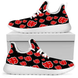 Anime Akatsuki Pattern Men's Sneakers Flats Casual Autumn Lace Up Comfortable Breathable Men Shoes Footwear for Boys