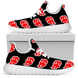 Anime Akatsuki Pattern Men's Sneakers Flats Casual Autumn Lace Up Comfortable Breathable Men Shoes Footwear for Boys