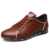 Big Size 37-50 Men's Casual Shoes Fashion Leather Shoes for Men Summer Men's Flat Shoes Drop Shipping