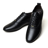 Brand Genuine Leather Men's Dress Shoes for Wedding Party Shoes for Man White Black Fashion Oxfords Shoes Men Busines Footwear *