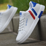 2022 Trendy Men's Sneakers Casual Shoes Men Sports White Tenis Masculino Lace-Up Moccasin Shoes For Men Running Walking Sneakers