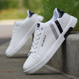 2022 Trendy Men's Sneakers Casual Shoes Men Sports White Tenis Masculino Lace-Up Moccasin Shoes For Men Running Walking Sneakers