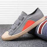 Nine o'clock Slip-on Men Canvas Shoes Breathable Hard-wearing Mixed Colors Male Footwear Quality Comfortable Zapatos De Hombre