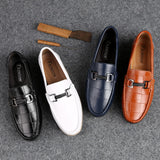 Wexleyjesus  2021 Newest Men Shoes Leather Genuine Casual Loafers Men Moccasins Shoes Slip-on Soft Flats Footwear Lightweight Driving Shoes