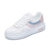 Wexleyjesus  A Hundred Breathable Small White Shoes Women Spring New Korean Version of Thick-soled Shoes Schoolgirl Street Shoes