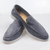 High Quality LP 2021 winter new flat leather plain all-match fashionable Comfortable Men shoes