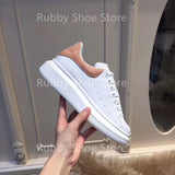 White Shoes Sneakers Designer Brand Luxury Women Platform Mcqueen Couple Shoes 2021 for Men Chaussure Femme Zapatos De Mujer RB5