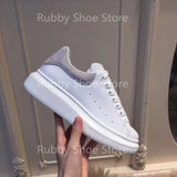 White Shoes Sneakers Designer Brand Luxury Women Platform Mcqueen Couple Shoes 2021 for Men Chaussure Femme Zapatos De Mujer RB5